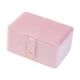 thumbnail image 2 of Caja de joyería, estuche de almacenamiento de joyería, divisores extraíbles elegantes, organizador de joyas de viaje, contenedor de exhibición para co Rosa, 2 of 5