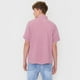 thumbnail image 3 of Guayabera Hombre Rosado Lisa Corona, 3 of 5