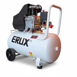 Compresor De Aire 50 Litros 2Hp Erux Blanco 50Hz Monofásica