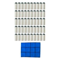 Magideal - 50 Piezas De Puntas Para Tacos De Billar, Suministros De Puntas Para Palo De Billar, Reparación Práctica, Fácil Instalación, Puntas Para Tacos De Bill 9Mm