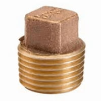 Italbrass - Nibsa - Tapón Macho Bronce He 1/2"" (Tapa Tornillo)