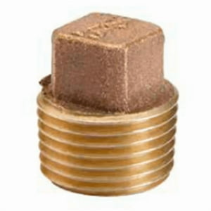 Italbrass - Nibsa - Tapón Macho Bronce He 1/2"" (Tapa Tornillo)