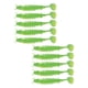 thumbnail image 2 of 10x Señuelos De Pesca Blandos Cebos Artificiales Para Accesorios De Pesca De Lubina Walleye Verde, 2 of 5