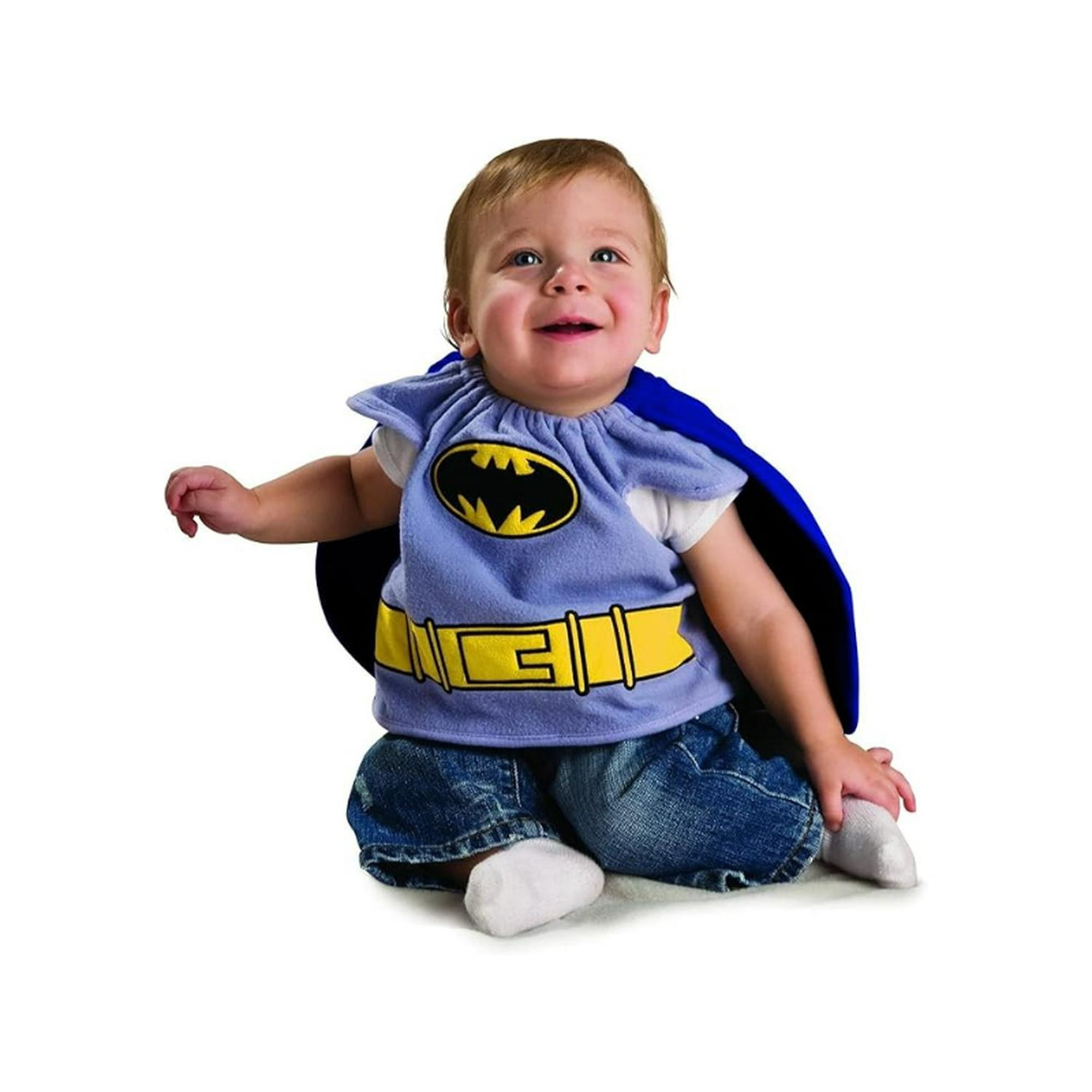 Carnaval - Babero Disfraz Batman Deluxe Guagua Multicolor