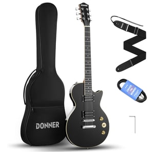 Pack Guitarra Eléctrica Con Bolso Donner Dlp-124B