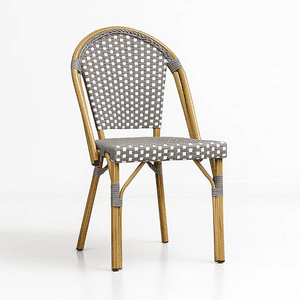 Klik Muebles - Silla Bistro De Exterior Resistente Al Agua Y Al Sol