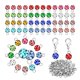 thumbnail image 5 of 180 Piezas De Abalorios De Piedra De Nacimiento De Cristal Para Hacer Joyas Plateadas., 5 of 5