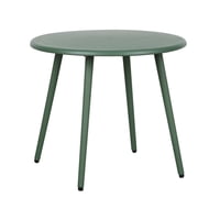 Mesa De Centro Redonda Nórdica Verde 51X45 Escandinavia