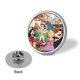 thumbnail image 3 of Padre made in USA-Theme Round Button Badge: Premium Metal Construction, Ideal for High-End Events 2.8 cm, 3 of 6