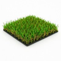 Pasto Sintetico 35Mm Rollo 2X1 Metros Realista Con Memoria Guiza