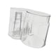 thumbnail image 1 of Soporte Para Cepillos De Dientes Y Pasta De Dientes Con Taza, Estante Moderno Para Cepillos De Dientes, Ducha Para El Hogar, Color Blanco, 1 of 3