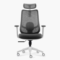 Form Office - Silla Oficina Bolt Gris Claro Con Cabecero