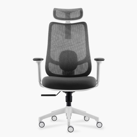 Form Office - Silla Oficina Bolt Gris Claro Con Cabecero