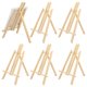 thumbnail image 1 of Caballete de madera Yiksonyo de mesa de 15,6" - paquete de 6, 1 of 7
