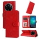 thumbnail image 1 of Funda tipo cartera FOXDOCK para Realme 14 Pro Plus , diseño girasol en relieve, cuero PU, cierre magnético, soporte y tarjetero, 1 of 5