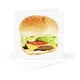 thumbnail image 1 of Tarjeta De Felicitación Hamburguesa Gigante 14 X 14 Cm, 1 of 6