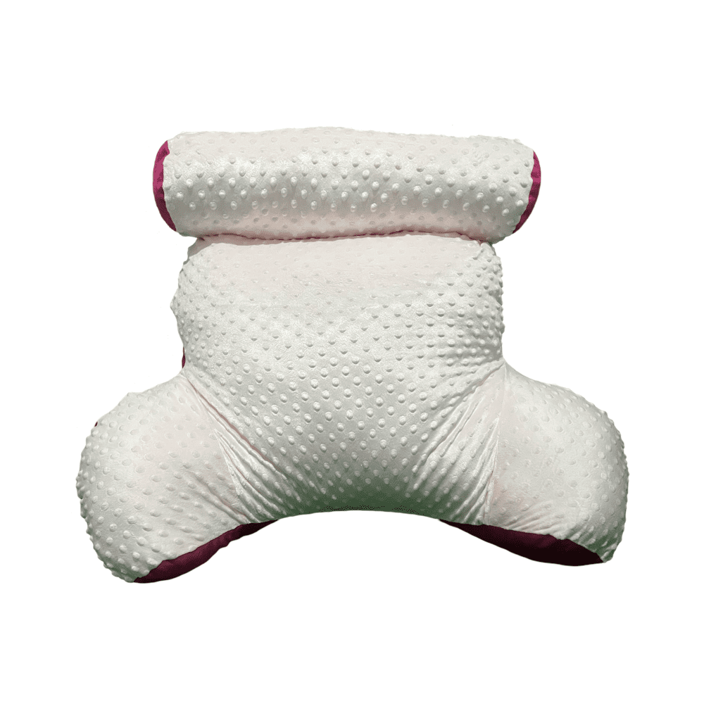 Muebles New - Cojin De Descanso Rosado Felpa