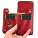 thumbnail image 4 of Funda Cartera Desmontable para Xiaomi Redmi Note 14 4G con Soporte y Ranuras Rojo, 4 of 6