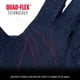 thumbnail image 4 of Guantes de bateo de béisbol Franklin Sports CFX Pro Chrome Navy, 4 of 7