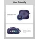 thumbnail image 2 of Estuche ESR para AirPods 4 (HaloLock), compatible con AirPods de 4.ª generación (2024) (USB-C), compatible con MagSafe, cierre anticaídas, fácil de abrir, Cyber ​​Series, morado, 2 of 3
