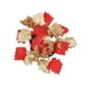 thumbnail image 5 of Anillos Para Velas Navideñas, Coronas, Hojas De Arce, Anillos Para Velas Para Porche, Estilo Granja, Color Rojo, 5 of 5