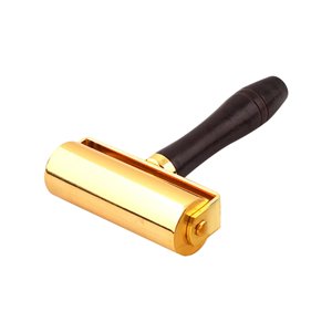 Magideal - Rodillo De Costura De Borde De Prensa De Cuero, Herramienta De Corte De Borde Portátil, Herramienta De Borde De Cuero Más Suave Para Hombres Y Mujeres