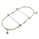 thumbnail image 2 of 1 Pieza DIY Bolso Bolso Beso Cierre Metal Arco Marco Mango Coser 15 Cm Bronce, 2 of 5