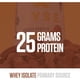 thumbnail image 3 of Ryse Loaded Protein Powder Peanut Butter Cup 25 G Whey 1 2 Kg, 3 of 3