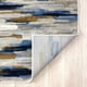 thumbnail image 5 of Alfombra Abani Porto 122x183 cm Gris Azul Abstracta, 5 of 8