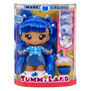 Muñeca Yummiland Large Rory Blueberry Con Brillo De Labios Para Mascotas De 4 Años O Más