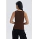 thumbnail image 3 of Polera Mujer Lisa Abertura Café Oscuro, 3 of 4