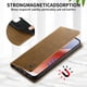thumbnail image 3 of Funda Billetera de Cuero para [Xiaomi Redmi Note 12 Pro Plus], Bloqueo RFID, Tarjetas y Soporte Marrón, 3 of 5