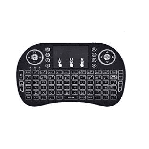 Teclado Philco touchpad inalámbrico smart tv negro