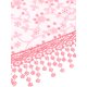 thumbnail image 4 of INSPIRE CHIC Velo de Mantilla de Encaje Brillante con Diamantes de Imitación Elegante Pañuelo Triangular para Iglesia y Boda 51.2"x15.7" Rojo Sandía, 4 of 5