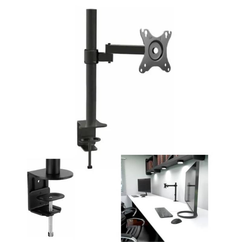 Genérico - Soporte De Monitor Para Escritorio Articulado 17 A 32 Hw-701