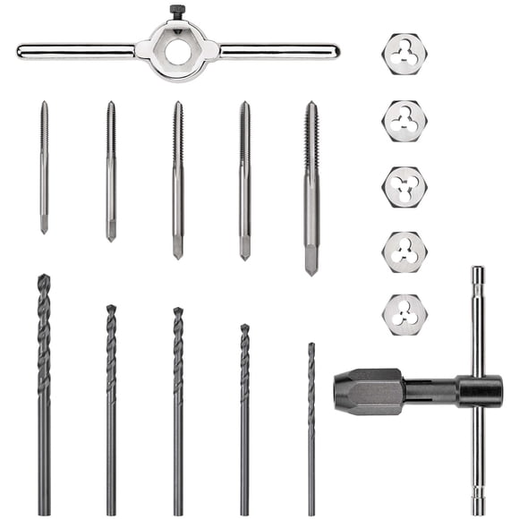 Set Tap & Die DEWALT DWA1451 17 piezas