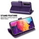 thumbnail image 1 of Premium Leather Wallet Case with Glass Screen Protector and RFID Blocking for Samsung Galaxy A71/A54/A53/A52/A52s/A51/A50/A30s/A34/A33/A32/A23/A21/A20, 1 of 3