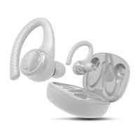 Audífonos Bluetooth True Wireless Coby | Ganchos Y Puntas Intercambiables | Resistentes Al Sudor | 14 Horas De Reproducción