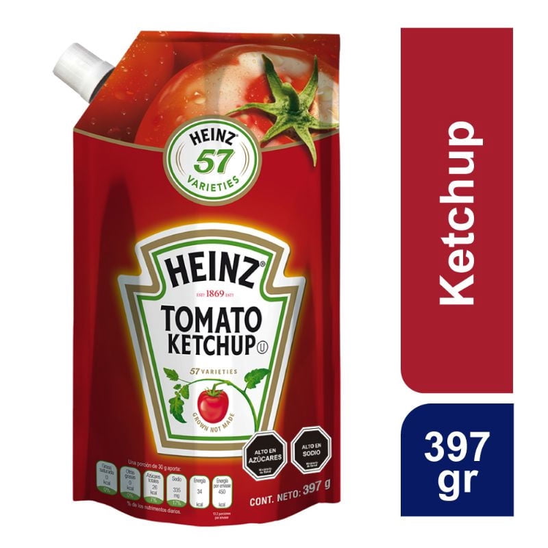 Ketchup Regular Doypack 397 g Heinz
