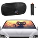 thumbnail image 1 of Sombrilla Solar para Auto Desmarcar Fiesta del Gato Negro 133x73cm, 1 of 6