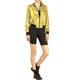 thumbnail image 2 of INSPIRE CHIC Chaqueta Bomber Casual para Mujer con Cuello Alto, Cremallera Metálica y Largo Recortado M Dorado, 2 of 8