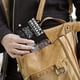 thumbnail image 5 of Barry Lyndon Porta Pasaporte y Cartera de Viaje Premium de Cuero PU, Funda de Pasaporte Bloqueo RFID con Ranuras para Tarjetas de Crédito, Estuche para Libro de Pasaporte para Familia 10cm × 15cm, 5 of 6