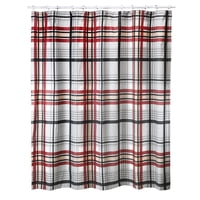 Mallorca - Cortina Para Baño Diseño Glasgow Con Forro 2 Piezas