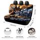 thumbnail image 2 of G.I. Joe-theme Car Rear Seat Covers Back Elastic Flexible Car Seat Covers Decorative Fits Most Cars 120x59x76cm, 2 of 6