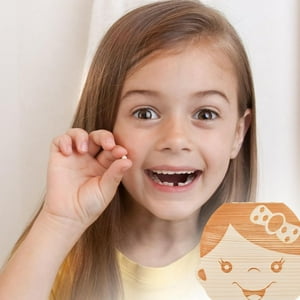 Genérico - Set 3 Cajas De Recuerdo Para Dientes De Leche Infantil Lau