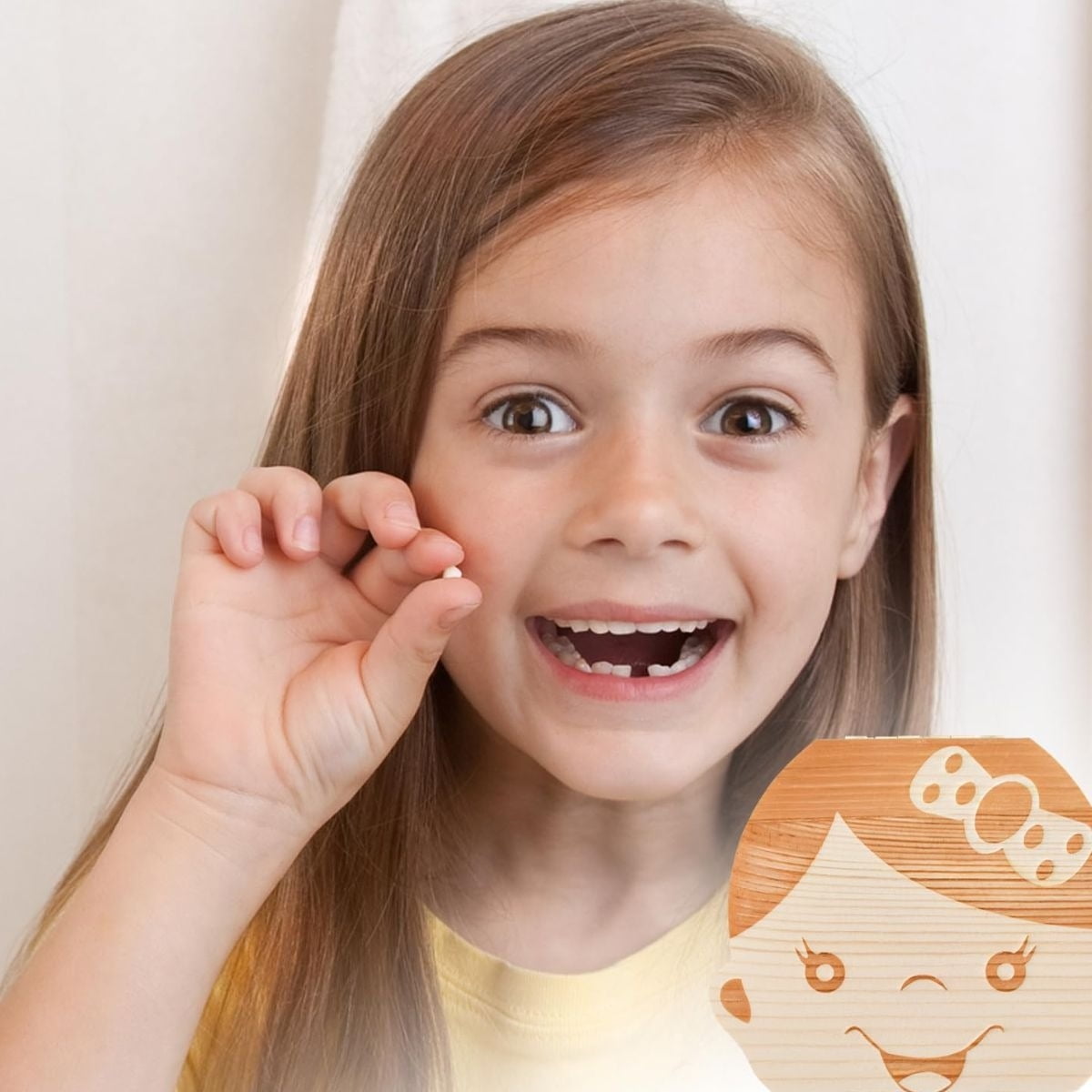 Genérico - Set 3 Cajas De Recuerdo Para Dientes De Leche Infantil Lau