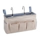thumbnail image 5 of Organizador colgante para cama, estante para cama, mesita de noche, bolsa colgante con construcción y ganchos para una fijación rápida para camas alta Beige, 5 of 5
