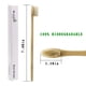 thumbnail image 2 of Cepillo de dientes N-Amboo Bamboo Bamboo con cerdas de jabalí 100% biodegradables, 8P, 2 of 3