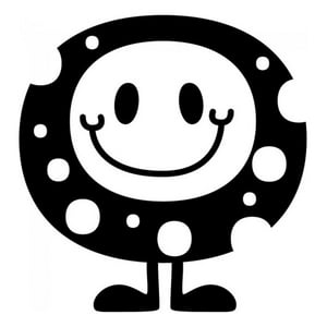 Rienda Libre Graphics - Decomural Spotty Monster Funny Halloween Ws-16209