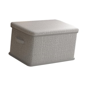 Bothyi - Caja De Almacenamiento Plegable Con Tapa, Lavable, Para Guardar Artículos Diversos, Juguetes, Mantas, Tamaño Mediano